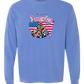 The Gulf of America - Comfort Colors - Heavyweight Long Sleeve Tee - Blues & Greens