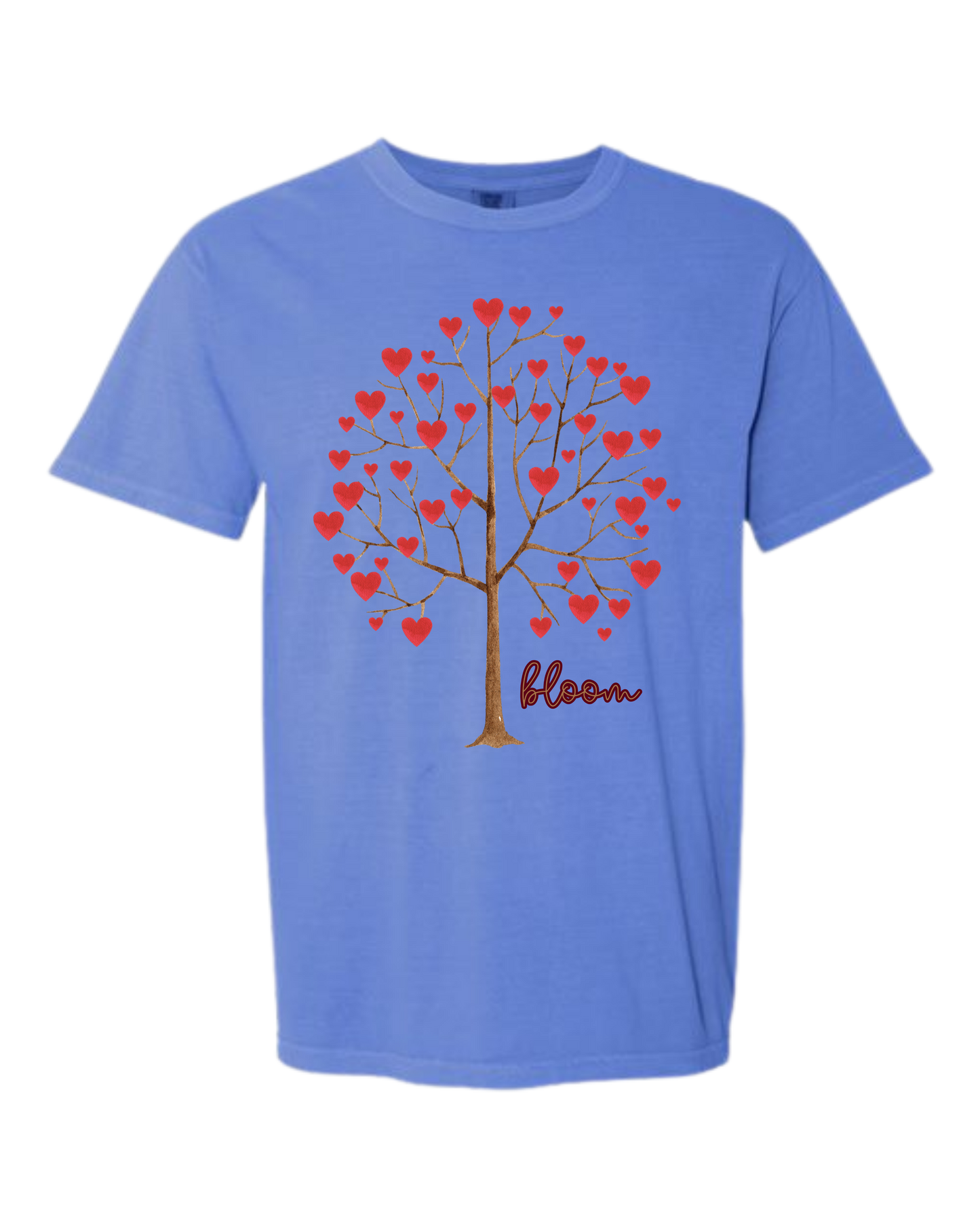 Bloom - Comfort Colors - Heavyweight Unisex Tee - Blues