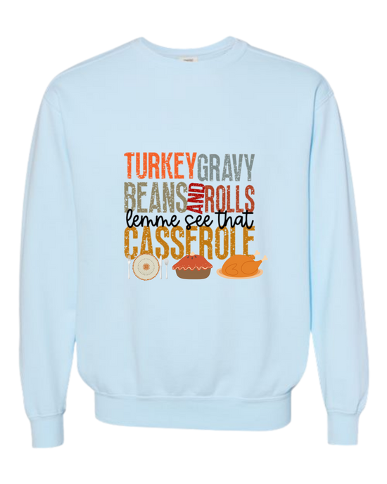 Let Me See That Casserole - Comfort Colors - Sweatshirt - Blues
