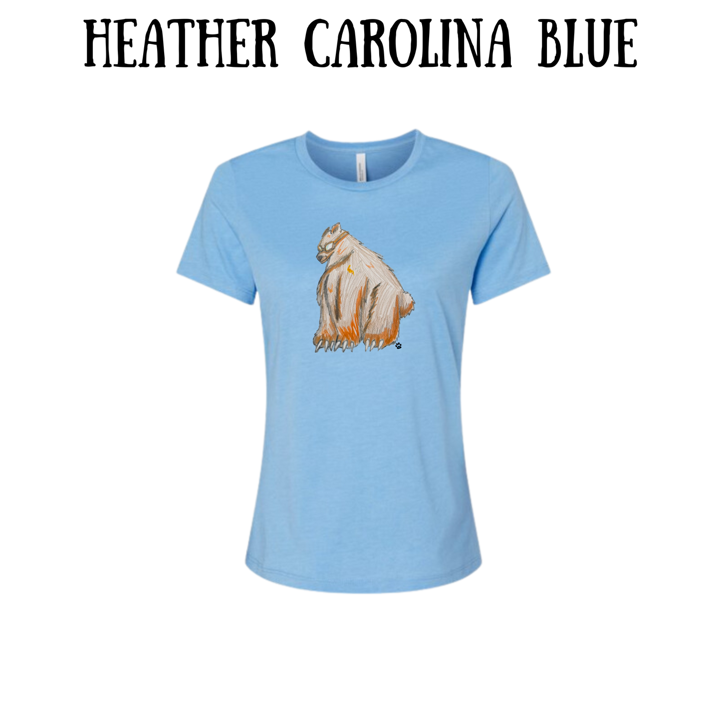 AC - Muscle Bear - Women's Relaxed Fit Tee - Assorted Colors