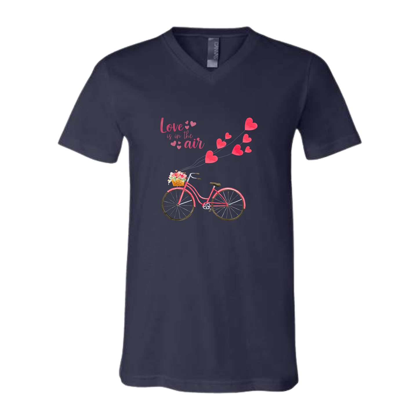 Love is in the Air - Bella+Canvas - Unisex V-Neck - Assorted Colors