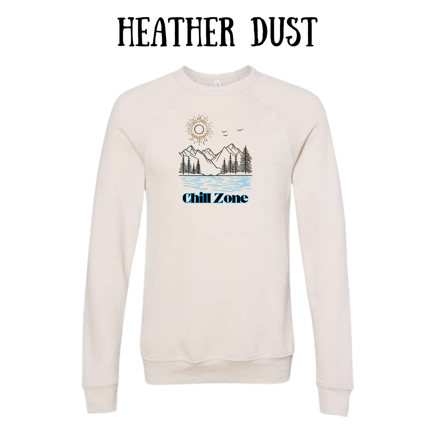 CP - Chill Zone - Sponge Fleece Raglan Sweatshirt - Assorted Colors