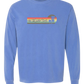 On Island Time - Comfort Colors - Heavyweight Long Sleeve Tee - Blues & Greens