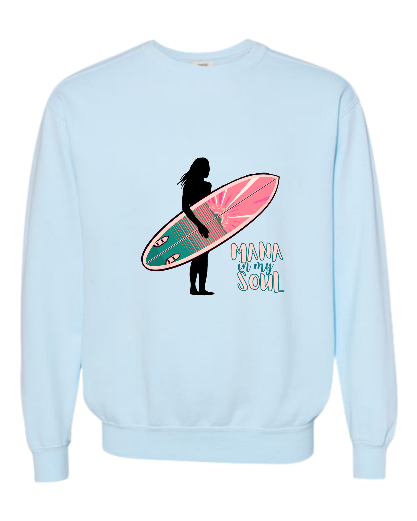 Mana in My Soul - Comfort Colors - Sweatshirt - Blues