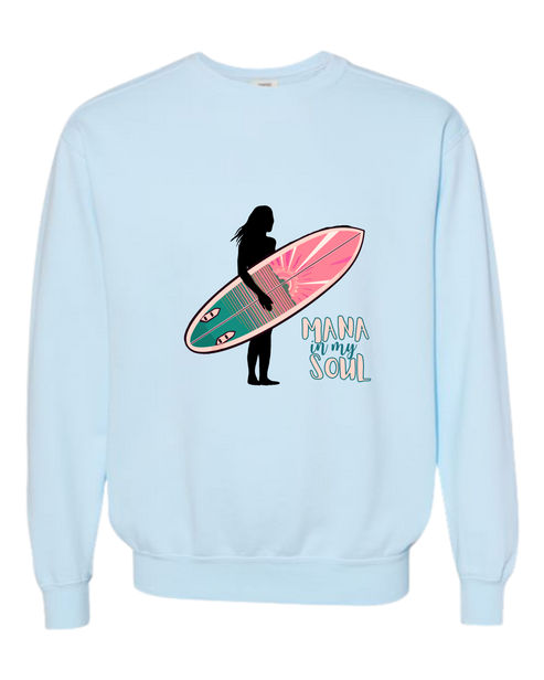 Mana in My Soul - Comfort Colors - Sweatshirt - Blues