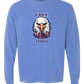 Free Bird - Comfort Colors - Heavyweight Long Sleeve Tee - Blues & Greens