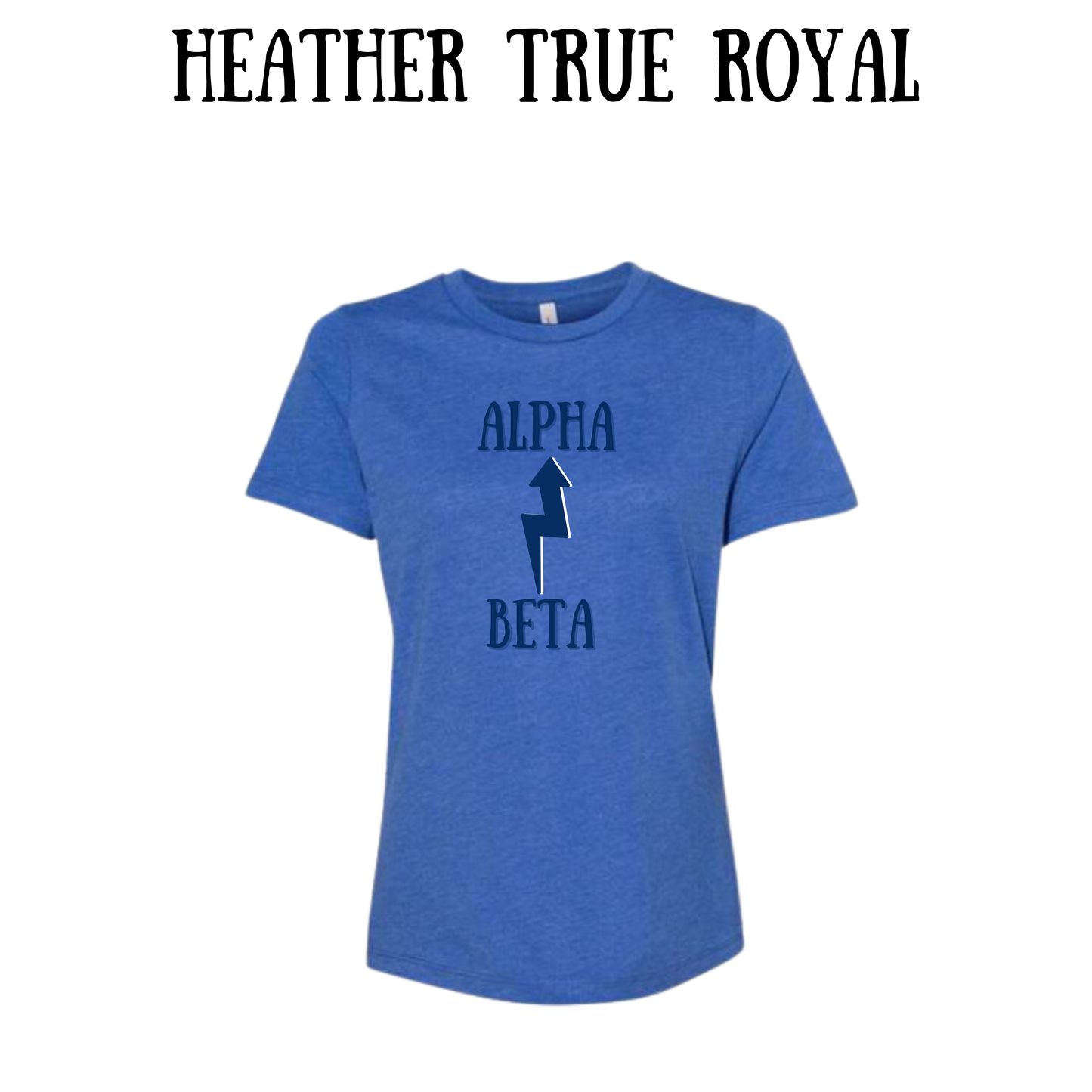 Beta to Alpha - Women's Relaxed Fit Tee - Assorted Colors