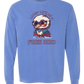 Lovin' Life as a Free Bird - Comfort Colors - Heavyweight Long Sleeve Tee - Blues & Greens
