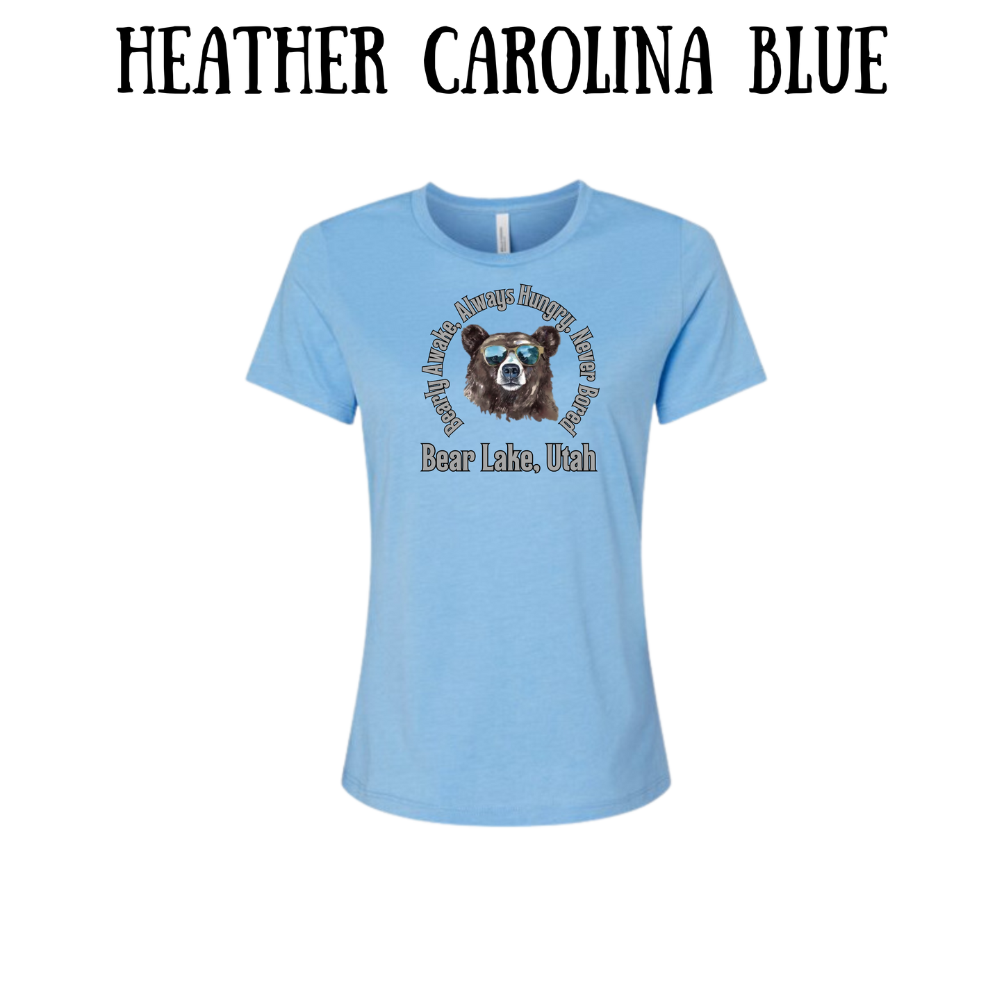 CP - Bear Lake Utah - Women's Relaxed Fit Tee - Assorted Colors