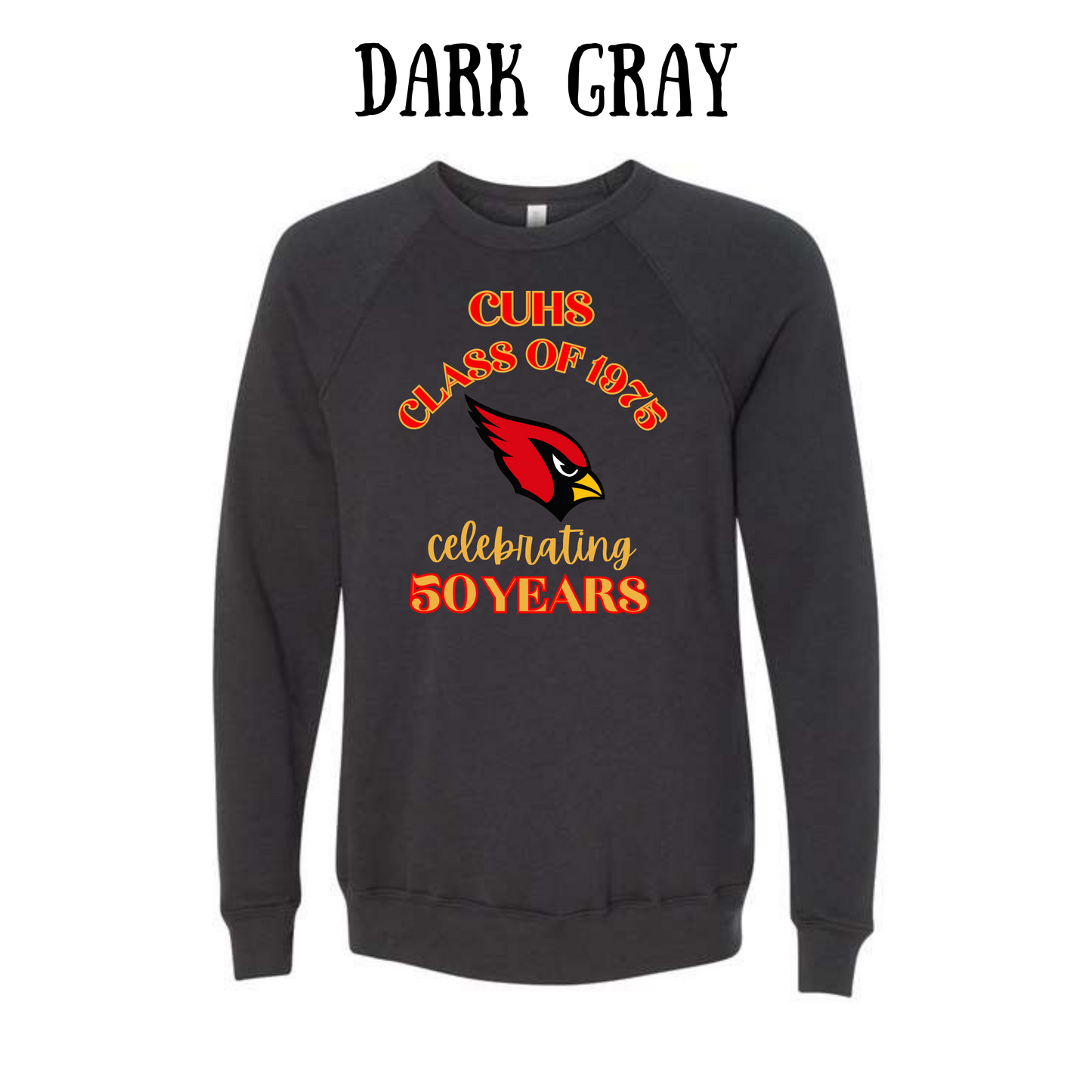 CUHS celebrating  - Sponge Fleece Raglan Sweatshirt - Neutrals