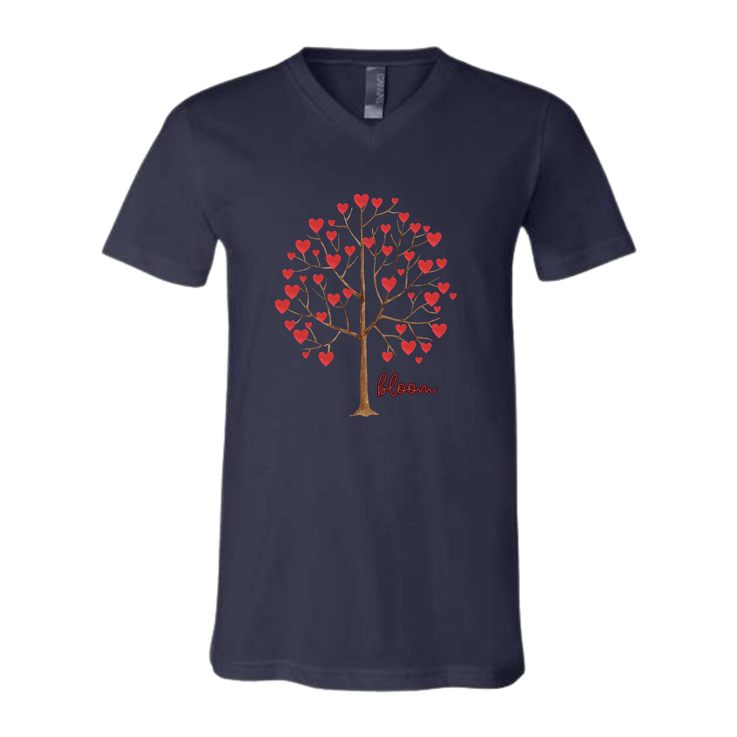 Bloom - Bella+Canvas - Unisex V-Neck - Assorted Colors