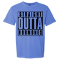 Straight Outta Hormones - Comfort Colors - Heavyweight Unisex Tee - Blues