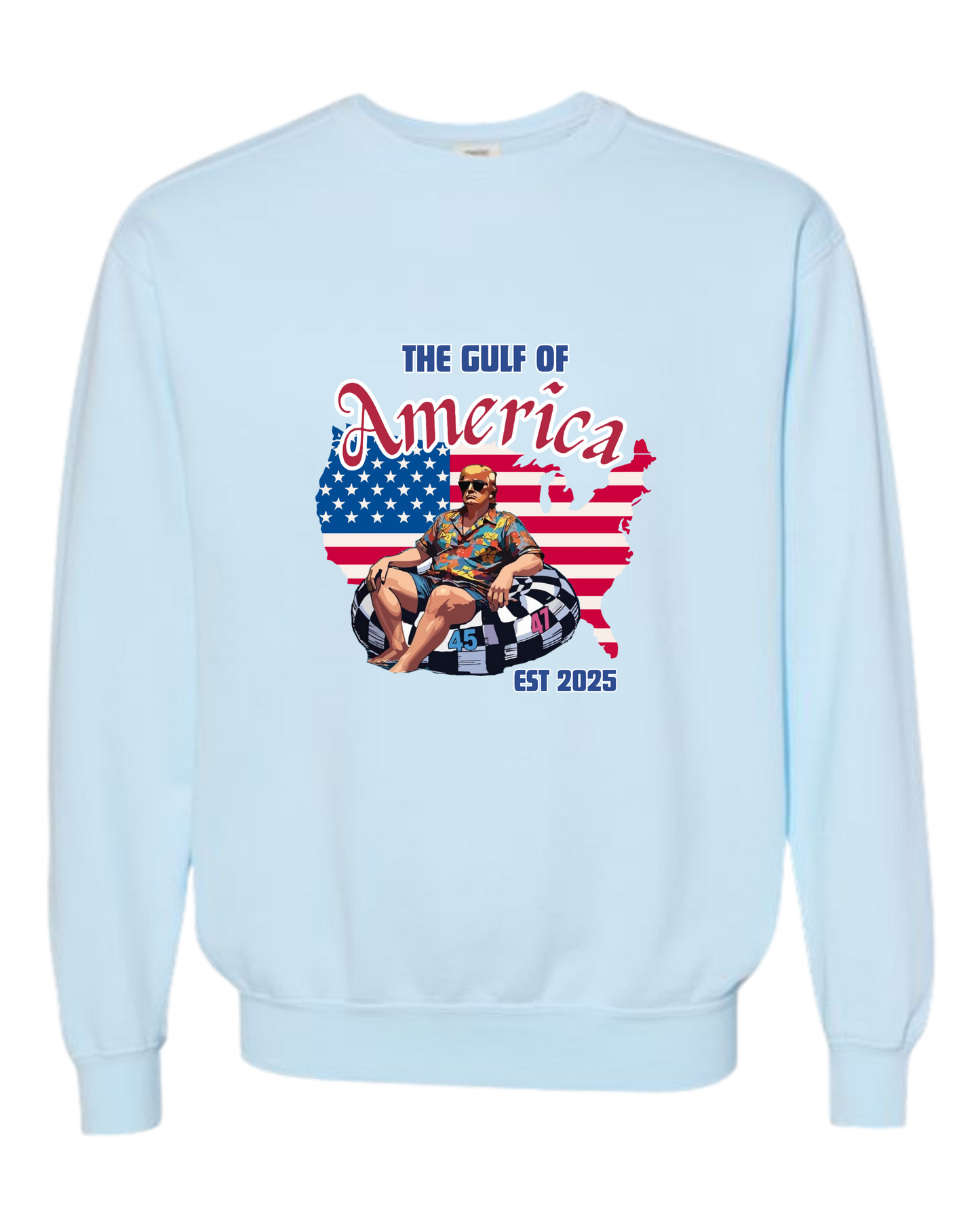 The Gulf of America - Comfort Colors - Sweatshirt - Blues