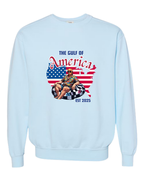 The Gulf of America - Comfort Colors - Sweatshirt - Blues