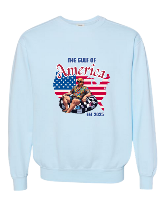 The Gulf of America - Comfort Colors - Sweatshirt - Blues