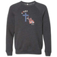Loves Jesus & America too - Sponge Fleece Raglan Sweatshirt - Assorted Colors
