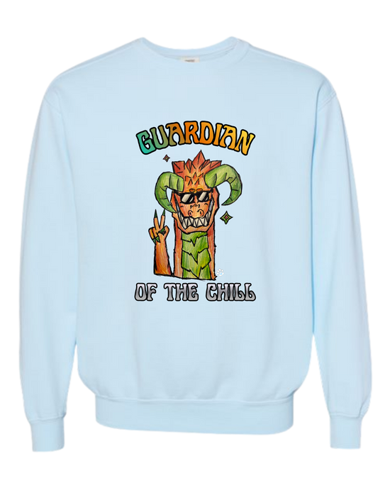 Guardian of The Chill - Comfort Colors - Sweatshirt - Blues