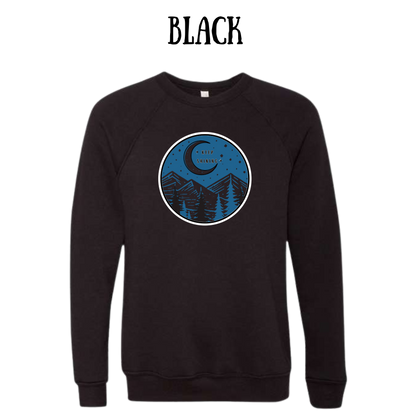 CP - Keep Shining - Sponge Fleece Raglan Sweatshirt - Greens, Neutrals