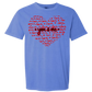 You & Me - Comfort Colors - Heavyweight Unisex Tee - Blues