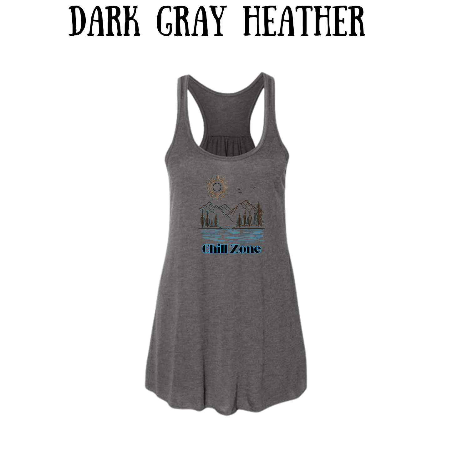 CP - Chill Zone - Women's Flowy Racerback Tank