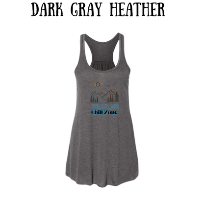 CP - Chill Zone - Women's Flowy Racerback Tank