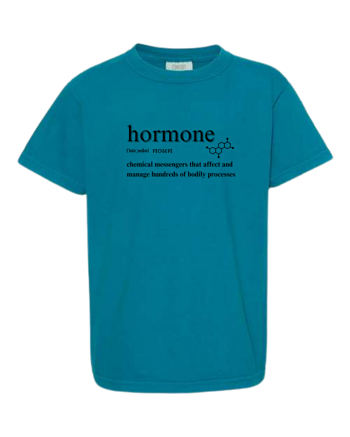 Hormone - Comfort Colors - Heavyweight Youth Tee - Neutral Colors & Blues