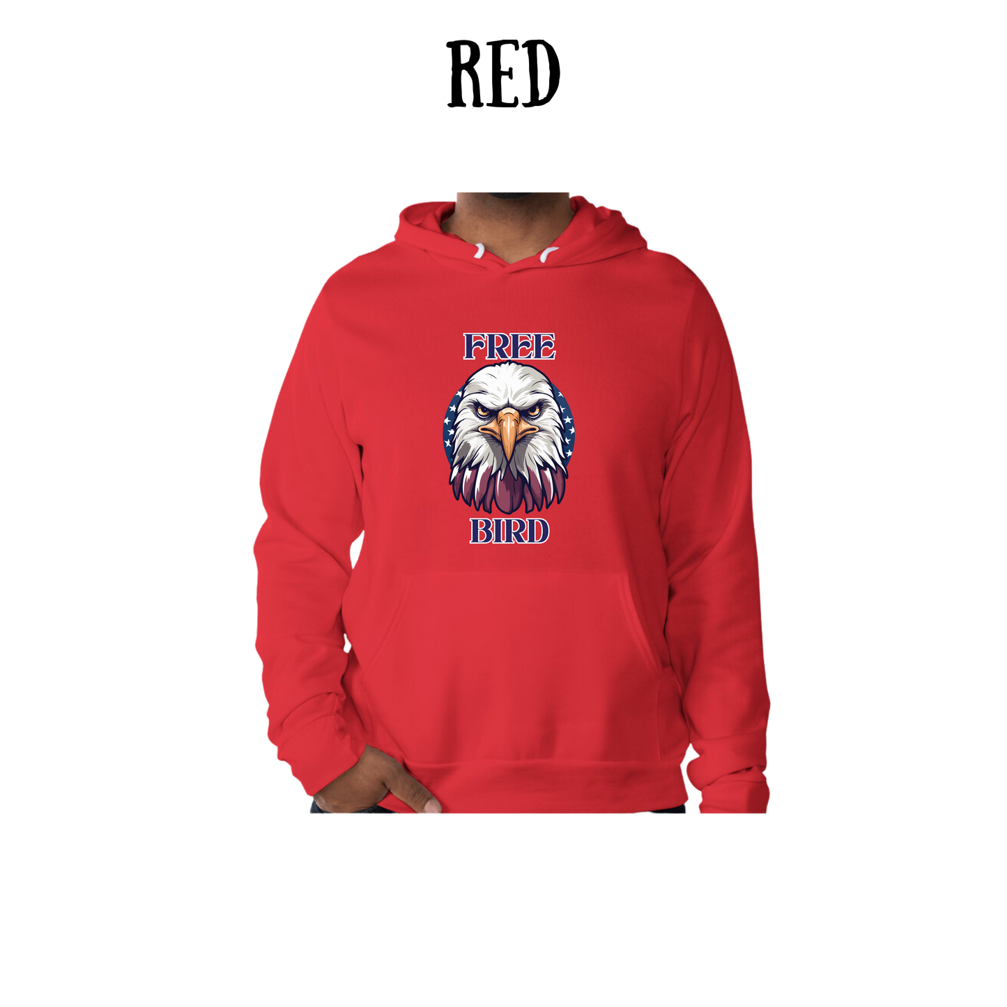 PP - Free Bird - Sponge Fleece Hoodie - Assorted Colors