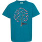 Bloom - Comfort Colors - Heavyweight Youth Tee - Neutral Colors & Blues