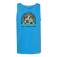 What Happens At The Campground - Comfort Colors - Unisex Tank - Neutral Colors & Blues
