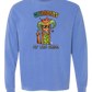 Guardian of The Chill - Comfort Colors - Heavyweight Long Sleeve Tee - Blues & Greens