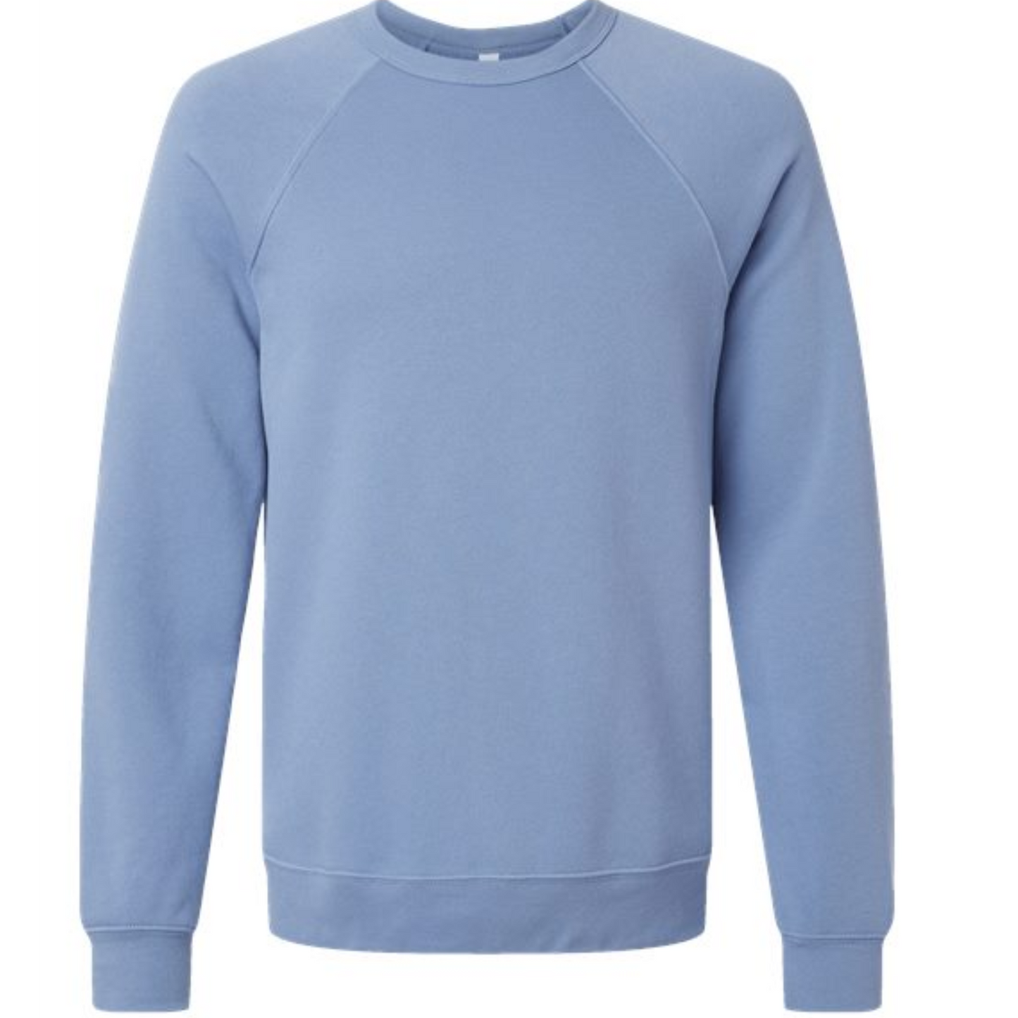 Custom Design - Sponge Fleece Raglan Sweatshirt - Blues, Purples