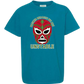 Masked Because We Are Unstable - Comfort Colors - Heavyweight Youth Tee - Neutral Colors & Blues