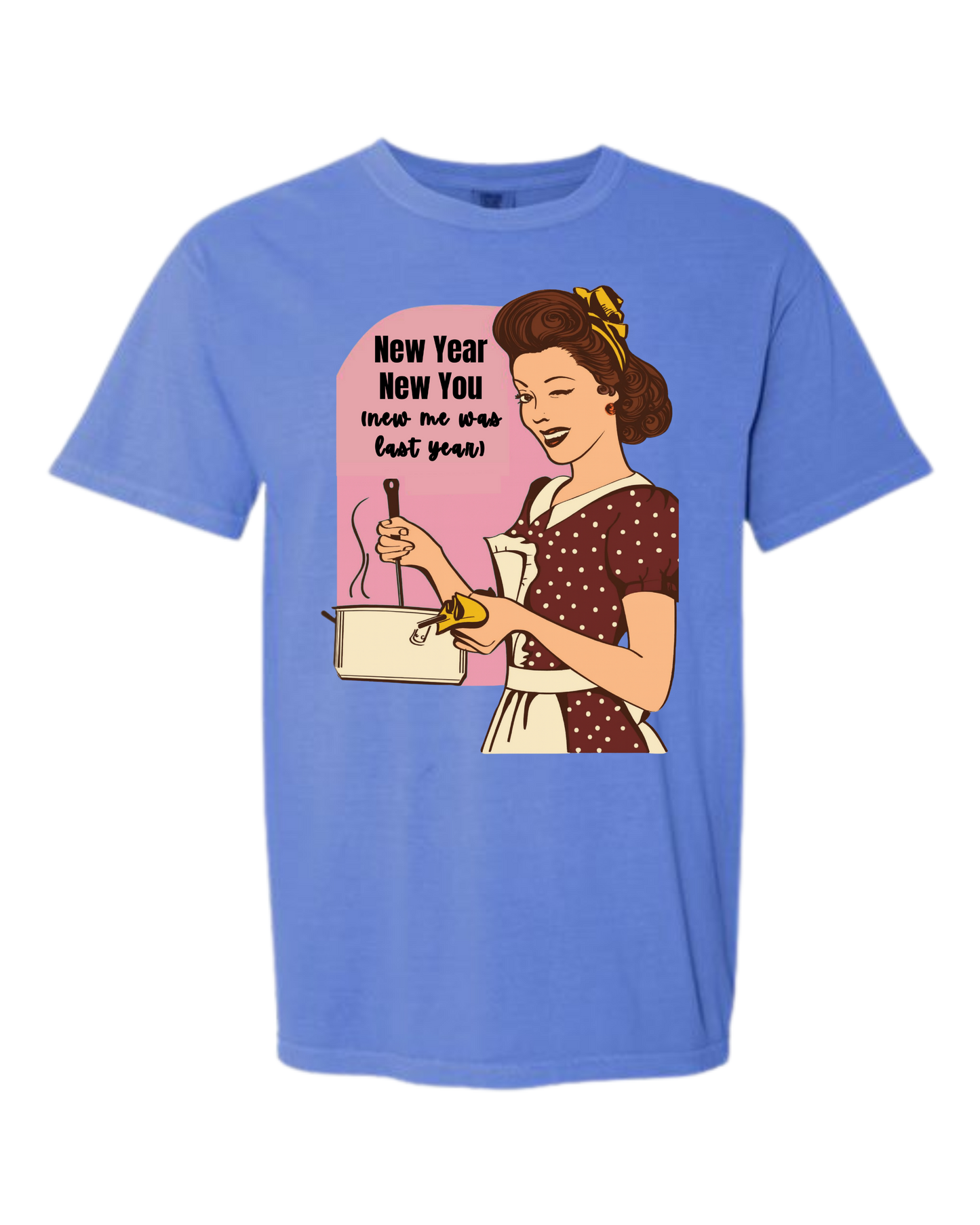 New Year New You - Comfort Colors - Heavyweight Unisex Tee - Blues