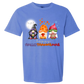 Happy HalloThanksMas Gnomes - Comfort Colors - Heavyweight Unisex Tee - Blues