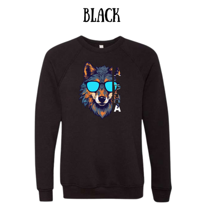 BP - Alpha - Sponge Fleece Raglan Sweatshirt - Greens, Neutrals
