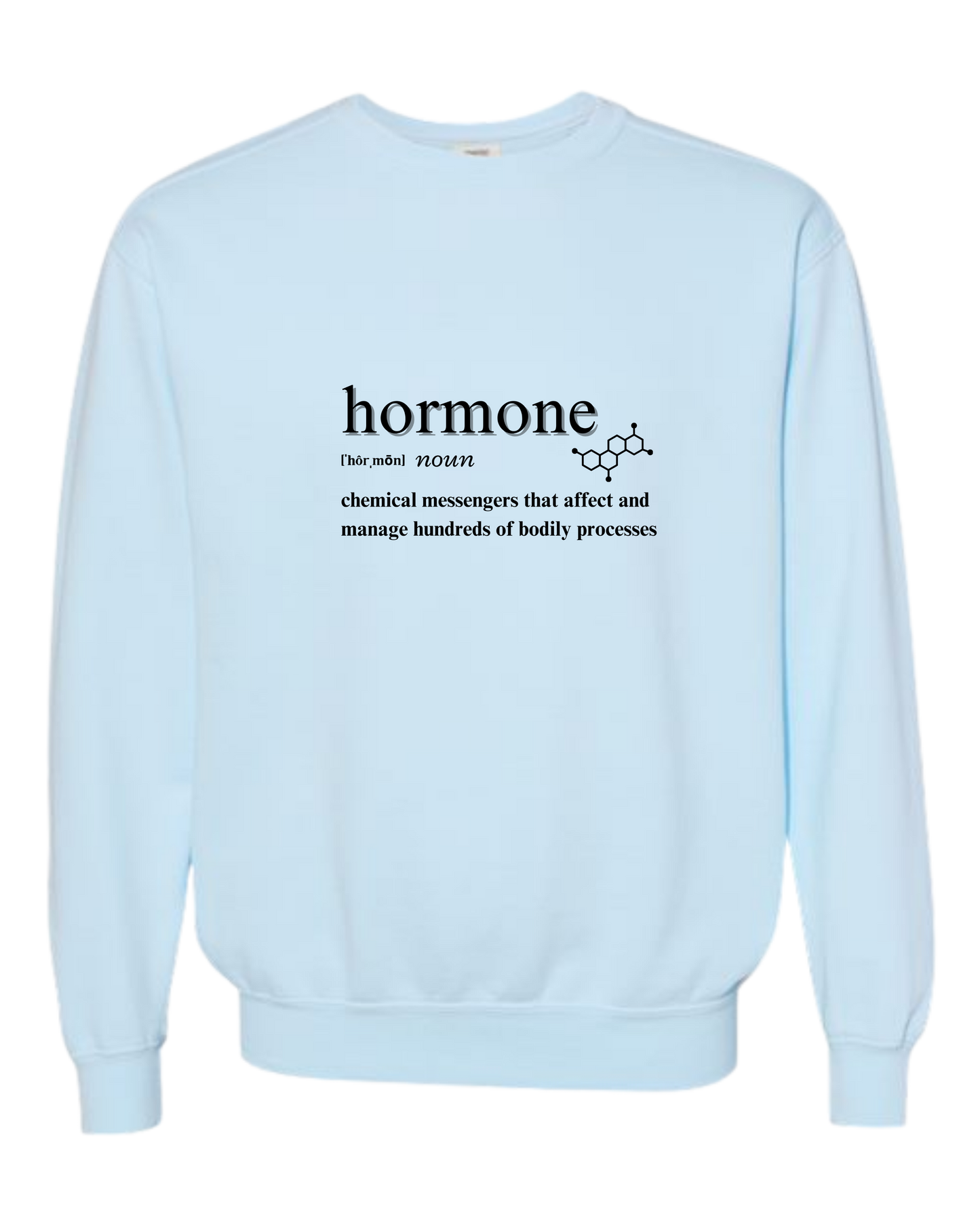 Hormone - Comfort Colors - Sweatshirt - Blues