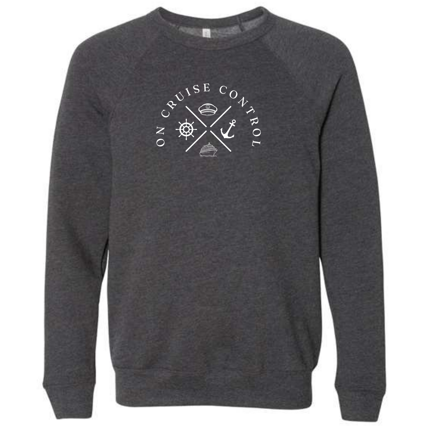 On Cruise Control - Sponge Fleece Raglan Sweatshirt - Assorted Colors