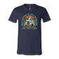 What Happens At The Campground - Bella+Canvas - Unisex V-Neck - Assorted Colors