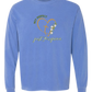 Not Perfect Just Forgiven - Comfort Colors - Heavyweight Long Sleeve Tee - Blues & Greens