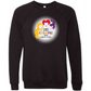 HP - Calming Circle - Sponge Fleece Raglan Sweatshirt - Greens, Neutrals