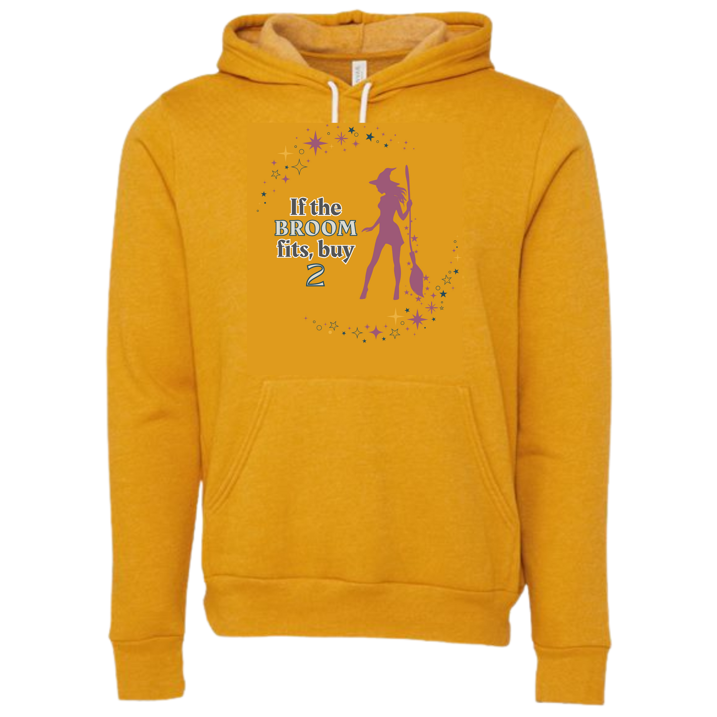 HP - If The Broom Fits - Sponge Fleece Hoodie - Assorted Colors