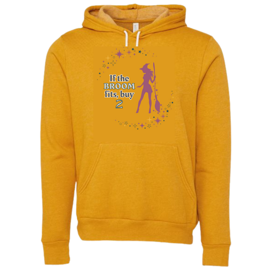 HP - If The Broom Fits - Sponge Fleece Hoodie - Assorted Colors