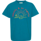 Sunsets & No Regrets - Comfort Colors - Heavyweight Youth Tee - Neutral Colors & Blues