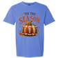 'Tis Football Season - Comfort Colors - Heavyweight Unisex Tee - Blues