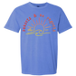 Sunsets & No Regrets - Comfort Colors - Heavyweight Unisex Tee - Blues