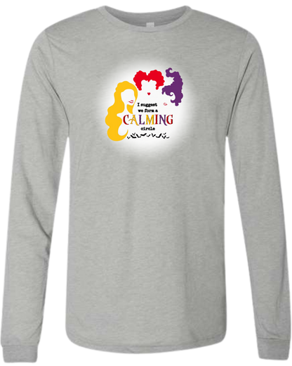 HP - Calming Circle - Unisex Long Sleeve - Neutral Colors
