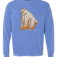 Muscle Bear - Comfort Colors - Heavyweight Long Sleeve Tee - Blues & Greens