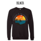 VP - Sunsets & No Regrets - Sponge Fleece Raglan Sweatshirt - Greens, Neutrals
