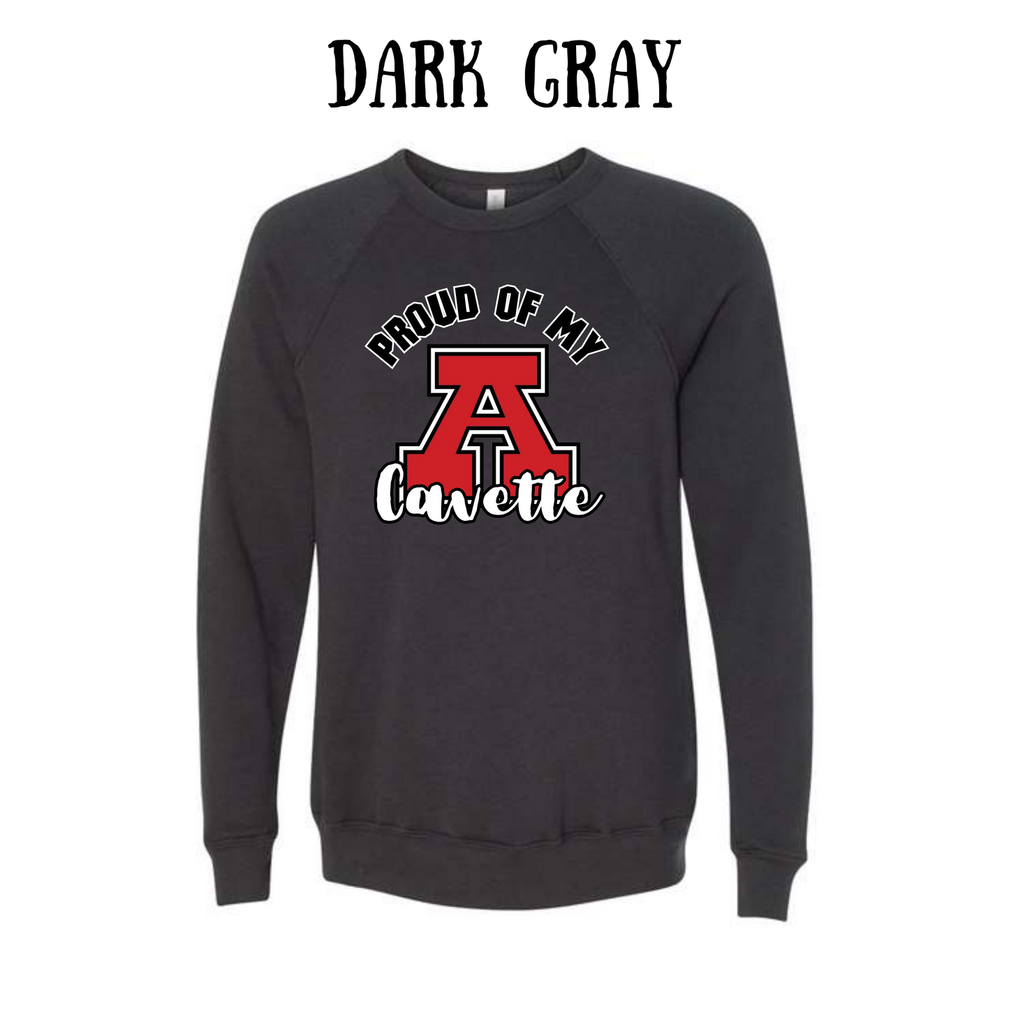 AFHS Cavettes - Sponge Fleece Raglan Sweatshirt - Neutrals