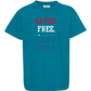 Saved. Free. Loud & Proud - Comfort Colors - Heavyweight Youth Tee - Neutral Colors & Blues